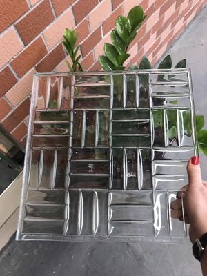 Высокие панели Countertops 6mm пропускаемости большие сплавленные стеклянные