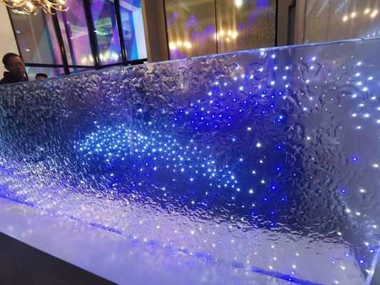 Bespoke удар - устойчивое прокатанное стекло 1200x2400mm приведенное