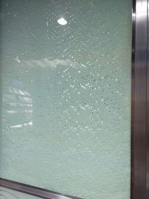 Твердые кирпичи стеклянного блока Кристл 190X190mm 12mm с железным каркасом