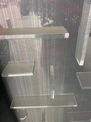 Внутреннее художественное изготовленное 9A 2mm прокатало изолированное стекло