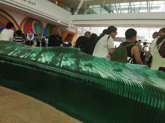 Стекло строительных материалов PVB разнослоистое прокатанное ужесточатое