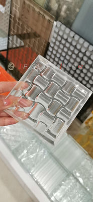 Панели граненого стекла 3D стены раздела SGCC 12mm изготовленные на заказ