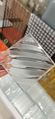 Панели граненого стекла 3D стены раздела SGCC 12mm изготовленные на заказ
