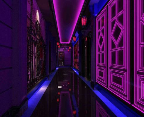 Внутренний лазер CCC 8mm стены клуба KTV выгравировал стекло Кристл