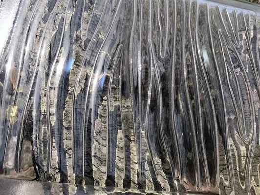 Резко упаденное красочное стекло 6x4 художественного произведения 2.5mm картины декоративное сплавленное