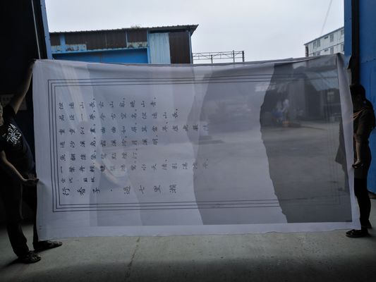 На открытом воздухе экран ужесточал стекло 3mm декоративное прокатанное