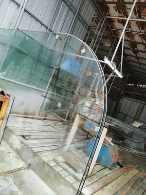 Окно бесцветное 12mm балкона нагревает усиленное прокатанное стекло