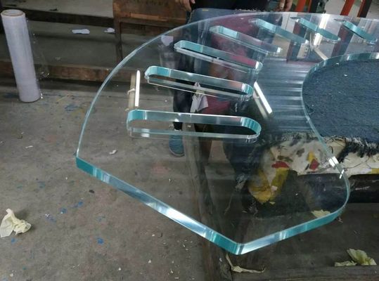Магазин графического дизайна просверлил стекло 8mm ясное закаленное
