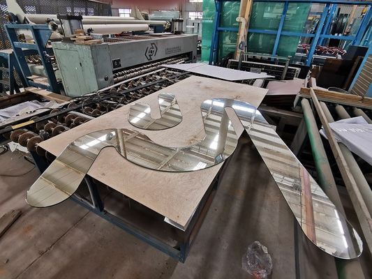 Scratchproof CNC обрабатывал панели 2440x5000mm стандартные стеклянные