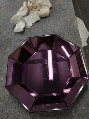 Форточки кристаллов голубой ясности раздела K9stained SGCC стеклянные
