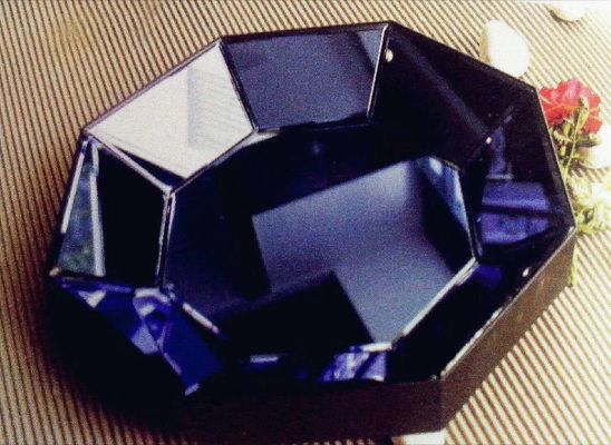 Форточки кристаллов голубой ясности раздела K9stained SGCC стеклянные