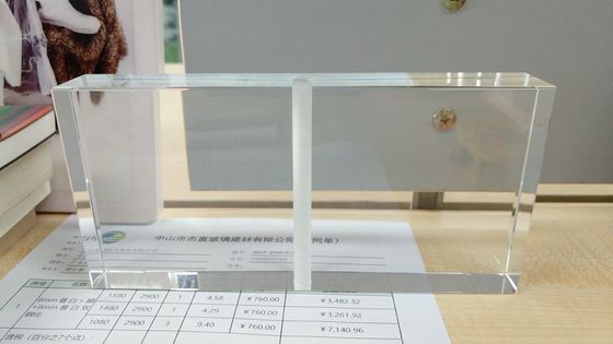 Офисное здание SGCC 19mm видит до конца стеклянный блок
