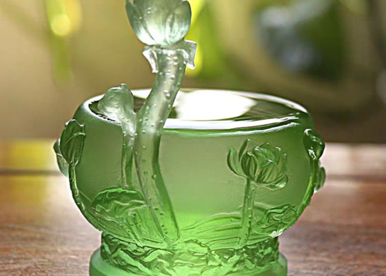 Удачливые орнаменты хрустального шара Feng Shui прозрачные 40mm