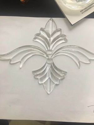 Стена предпосылки Elegent свадьбы представляет акриловые кристаллы