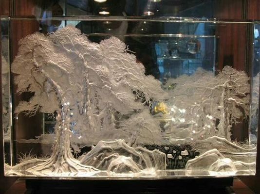 Акриловое стекло графического дизайна 3D ясное высекаенное 5mm SGCC Кристл