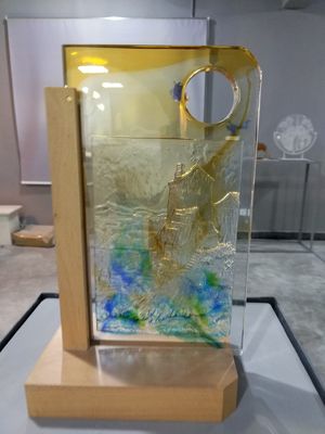 Крошечное стекло искусства Liuli Кристл люстры украшения пузырей